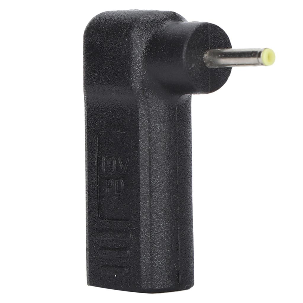 TypeC To DC Adapter Rectangle DC Plug 65W 90 Degrees  Tilt Elbow PD Emulator Trigger for Laptops Tablets