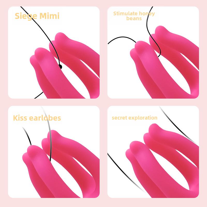 Modified Fascia Gun Head: Silicone Hand-Grasping Massager for Girls, Multi-Functional and Fun.