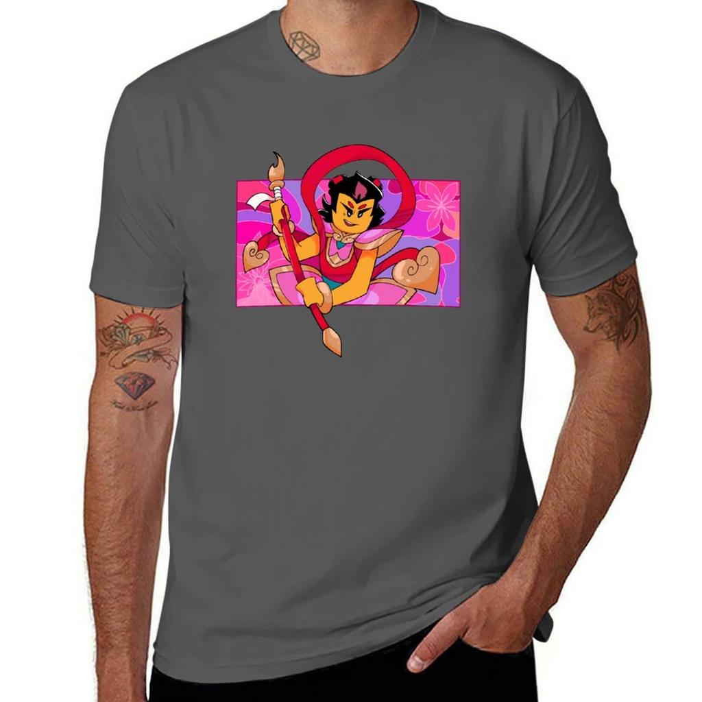 Nezha Tshirt Stylish Graphic Short Sleeve Top Tshirt