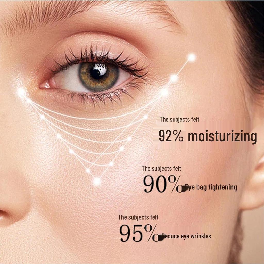 Schönheitssalon Anti-Falten Augencreme ohne Netz: Reduziert feine Linien, spendet Feuchtigkeit, pflegt und verbessert Augenringe & Tränensäcke.