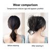 Synthetischer unordentlicher flauschiger Haarknoten lockiges Haar natürliche Krallenklammer Haarverlängerung Haarteil für Frauen Stylingwerkzeuge