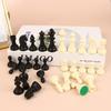 Medieval Chess Set King Chess High 95Mm 75Mm 65Mm Chess Medieval Chess Set No Chessboard 32 Chess Pieces Playing Game