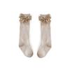 Girls' Princess Mesh Mid-Calf Socks for Summer, Spring, & Autumn – Versatile Korean Style