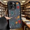 Colorful Floral Vines Soft TPU Phone Case for iPhone 17 16 15 14 13 12 11 Pro Max Plus Shockproof Anti-Slip Cover