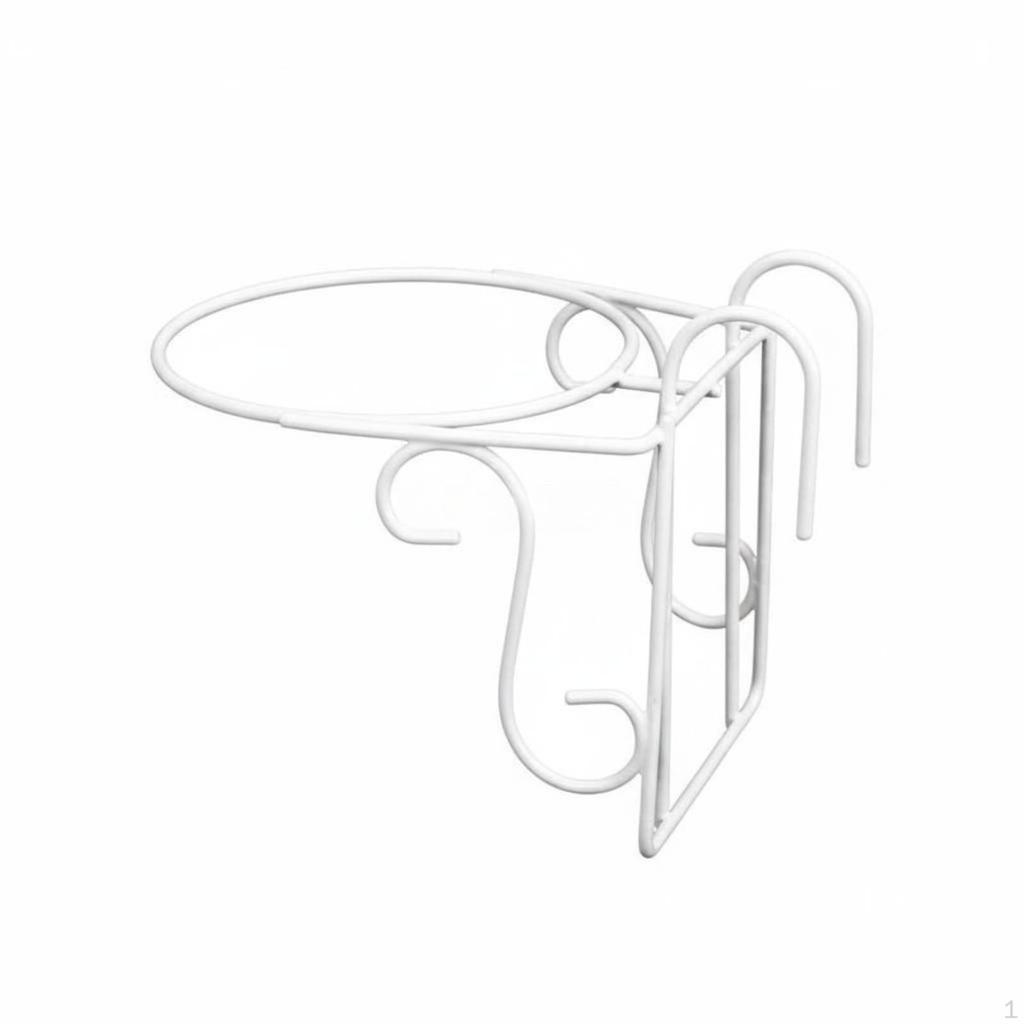 Loop& Design Pflanzgefäßhalter Hängendes Geländer Topfschlaufe Beschichteter Pflanzenhaken für