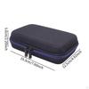 Hard Carrying Case Handheld Game with Handle Dustproof Accessories Zipper Travel for