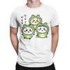 Chiikawa and Friends TShirt for Men Women  Vintage Cotton Tee Shirt Round Neck Short Sleeve T Shirt Printed Clothes