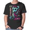 Unisex Crew Neck T-Shirt Kawaii Knight Graphic Short Sleeve Casual Tee