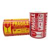 500pcs Fragile Stickers Warning Label Sticker Handle With Care Don'for t Stack or Drop Sticker Shipping for Express Label