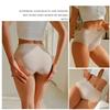 5Pcs/Set Women High Waist Shapewear Lace Briefs Seamless Butt Lifter Women's Maillard Sexy Tummy Control Belly Shaping Female