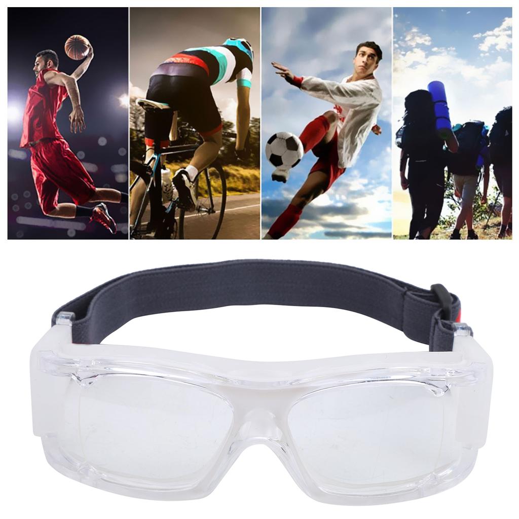 Anlorr Outdoor Sport Safety Glasses Breathable Protective Goggles for Tennis BasketballWhite
