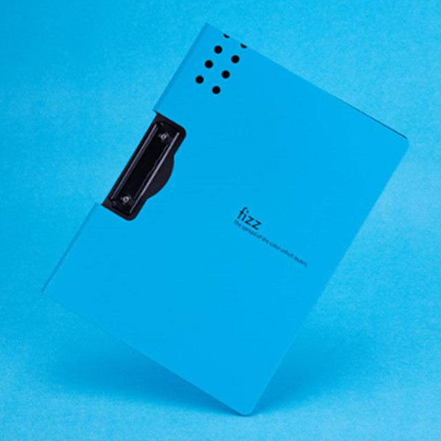 Fizz Horizontal A4 Folder 7colors Matte Texture Folder Portable Pad Portable Pen Tray Office Metting File Pocket 2 types