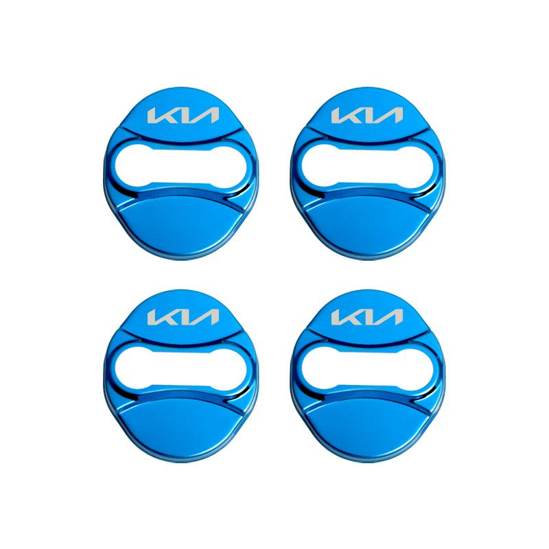 Car Styling Car Door Lock Covers stikcer Case for Kia Rio Ceed Sportage Cerato Soul Picanto auto Accessories sticker accessaries