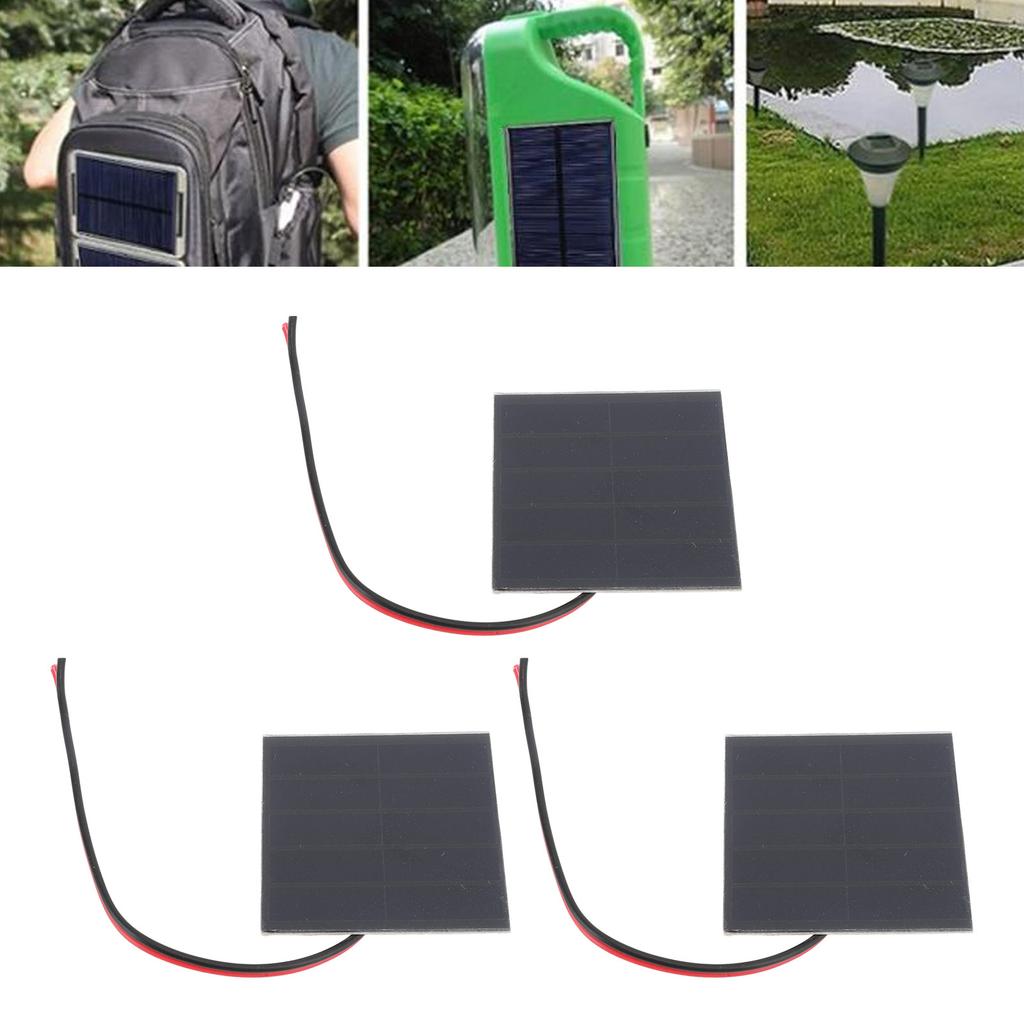 Small Solar Panels 1W Professional Solar Panel Kit High Efficiency Photovoltaic Materials for Educational Equipment