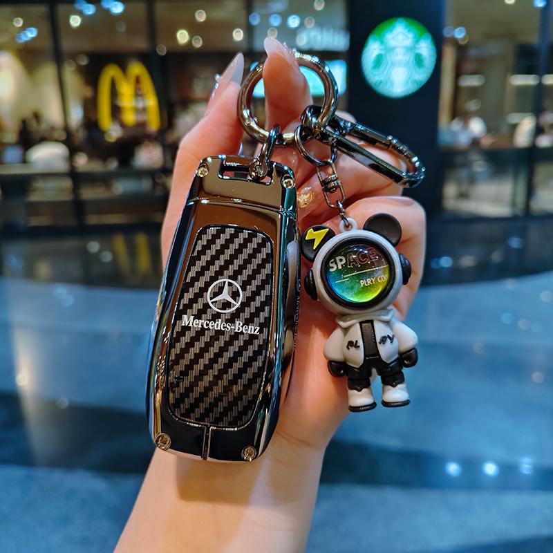 VRN2 car key case replacement cover 3buttons for Mercedes-Benz Key AMG MAYBACH 2016+ C-class E-class GLC300L E300l/E260/E350 A200