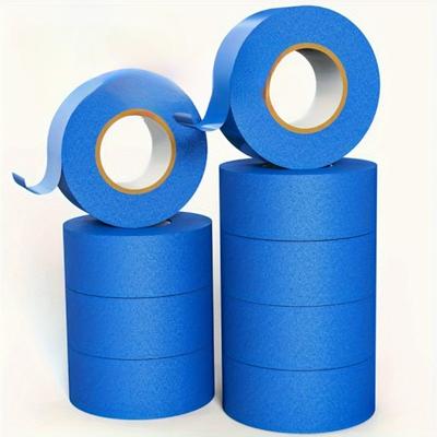 Blaues Klebeband Wasserdicht, Rückstandsfrei, Leicht entfernbares Abdeckband für Zuhause, Büro, Schule