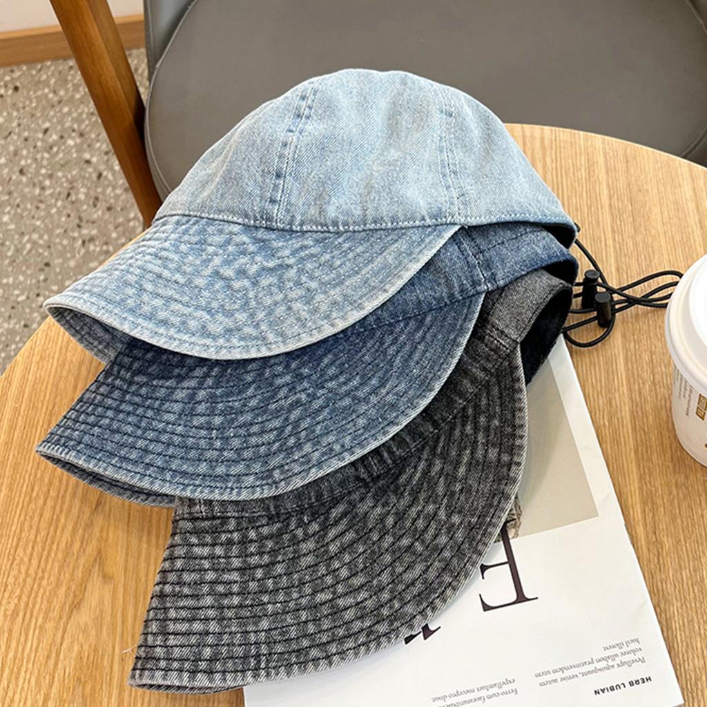 Dżinsowa czapka baseballowa Snapback Czapka Dżinsowa czapka baseballowa Damska Regulowana Czapka plażowa Dżinsowa czapka przeciwsłoneczna Luźny krój Czapka typu strapback