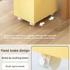 with Pulley Wheels Book Sorting Box Stackable Storage Organizer Clothes Storage Box  Student Desk