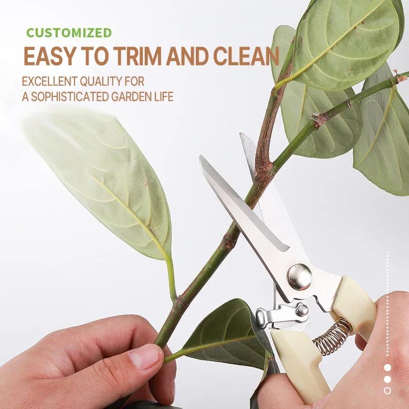 Pruning Garden Scissors Professional Garden Trimmer Orchard Scissors Hand Tools Bonsai Gardening Chopper Pruning Scissors