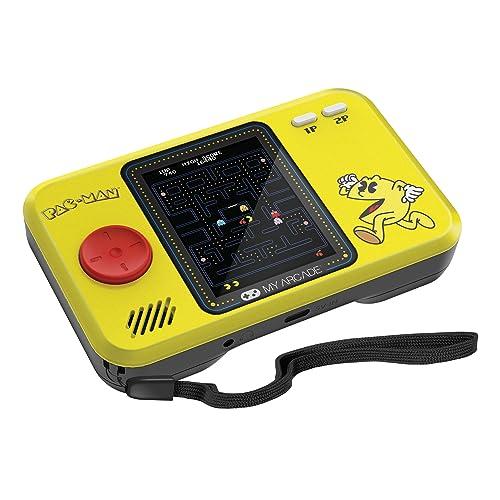 My Arcade Pac-Man Pocket Player Pro: Přenosná videohra, 2,75palcový barevný displej, Dětská hračka, Hra Pac-Man