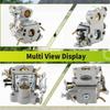 Carburetor Kit For Poulan P3314 14-Inch 14'' 3c 2-Cycle Gas-Powered Chain Saw