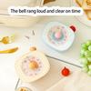 Portable Visual Rotating Timer Quiet Count Down Clock For Study Kitchen Cooking Use Time Management Device