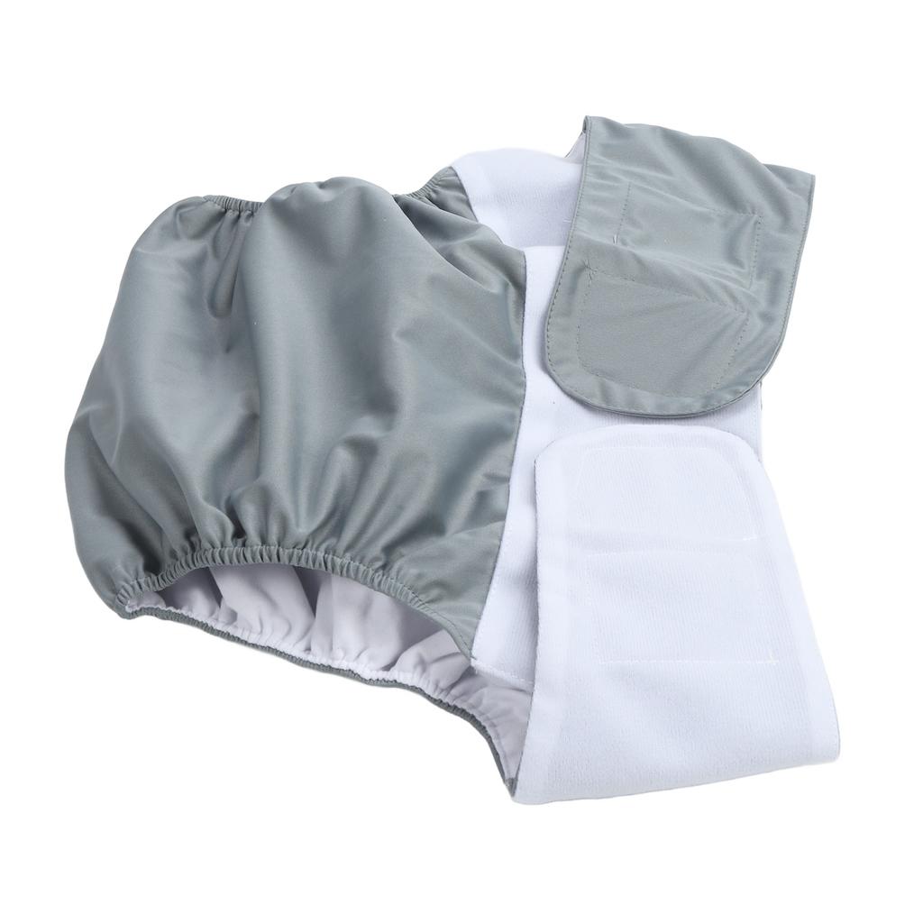 Pielucha tetrowa dla dorosłych Wielorazowa Pralna Oddychająca Wodoodporna dla Nastolatków Niepełnosprawnych Szara