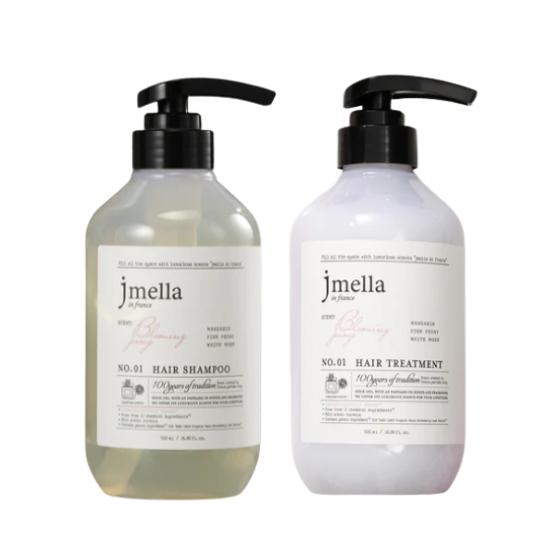 JMELLA BLOOMING PEONY HAIR SHAMPOO & HAIR TREATMENT 500ml