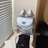 Bag New Versatile Chain Crossbody Bag Bow Shoulder Small Square Bag