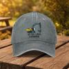 Excavator Pattern Baseball Cap Unisex Duckbill Hat for Outdoor Sports Fitness Travel MultiColor