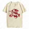 Fashion Aesthetics Graphics Print Y2K Cotton Tshirt Vintage Rock Gothic Comfortable Short Sleeve Tshirt Hip Hop Punk Cool Tees