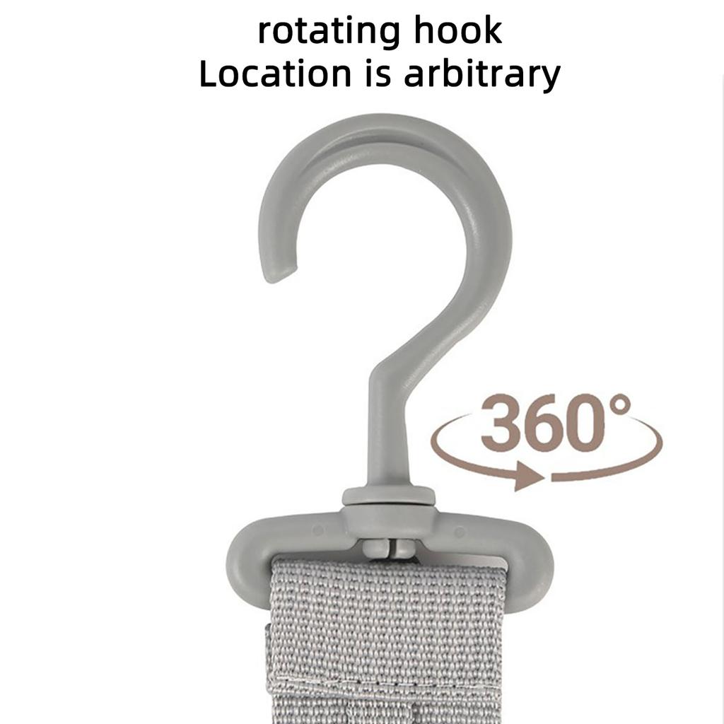 Baseball Cap Storage Rack With 8 Clips Holder Multi-Functional Cap Organizer Collection Hooks Storage Device Door Closet Hanger