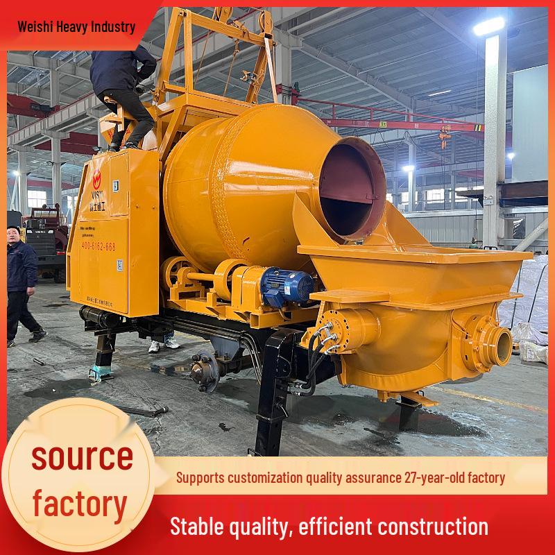 Changsha Weishe Heavy Industry Concrete Mixer & Trailer Pump Combo