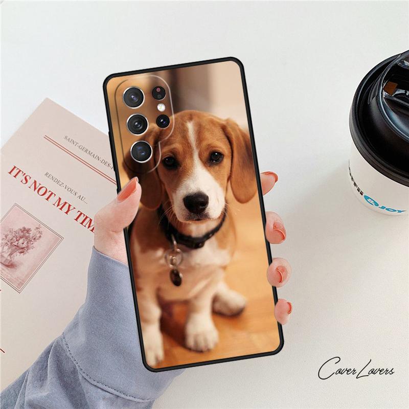

Love My Beagle Puppies Dogs phone case For Samsung Galaxy S24 S25 S23 S22 Ultra Note 10 20 Plus S20 S21 FE Cover Note10 Pro(Plus)