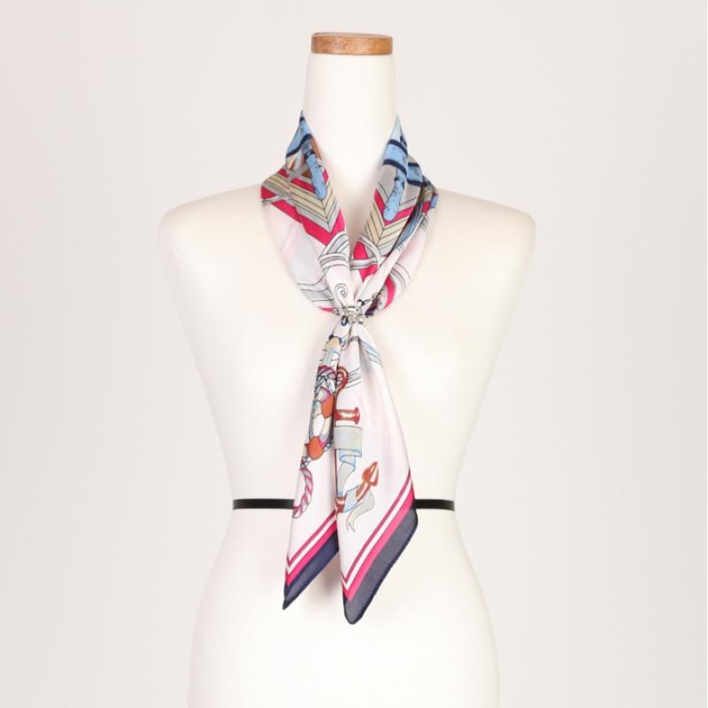 Shop Marine Silk Peeling Scarf Black Lmd Wsc 0377