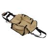 Firewood Carrier Bag Large Capacity Portable Log Carrier Bag for Outdoor Camping Khaki