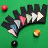 Quick Drying Three-finger Gloves Breathable Snooker Cue Glove Billiards Gloves  Pool Cue