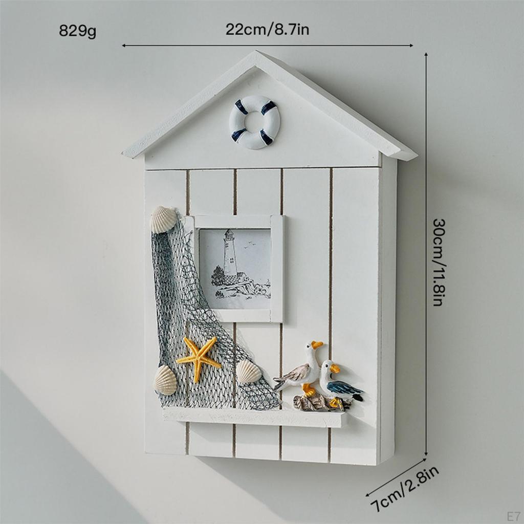 Armario para Llaves Colgador Caja de Almacenamiento Organizador de Llaves para Entrada