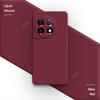 Candy Color Phone Case for OnePlus 11 11R 5G Soft Square Liquid Silicone Straight Edge Internal Flocking High Qualtiy Back Cover