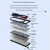 98-Key Wireless Bluetooth Mechanical Keyboard - Blue Switches, PBT Gradient, Gaming/Office, Customizable.