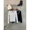 C S In The Room Long Sleeve T ShirT Choki laCe hearT neCk 2Color