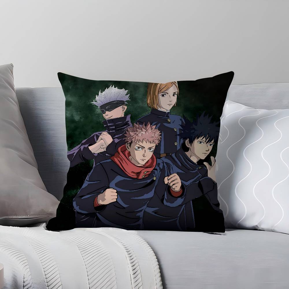 

Аниме Классика Магическая битва Наволочка Подушка для машины Накидка на диван Рождественский подарок 40x40см 45x45см 12x12Inch