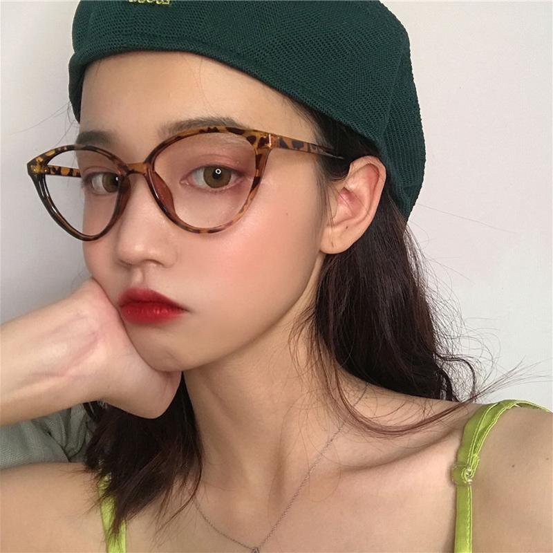 New arrival cat eye Plain glasses for women pc frame glasses for party eyeglasses female Decorative spectacles eye glasses