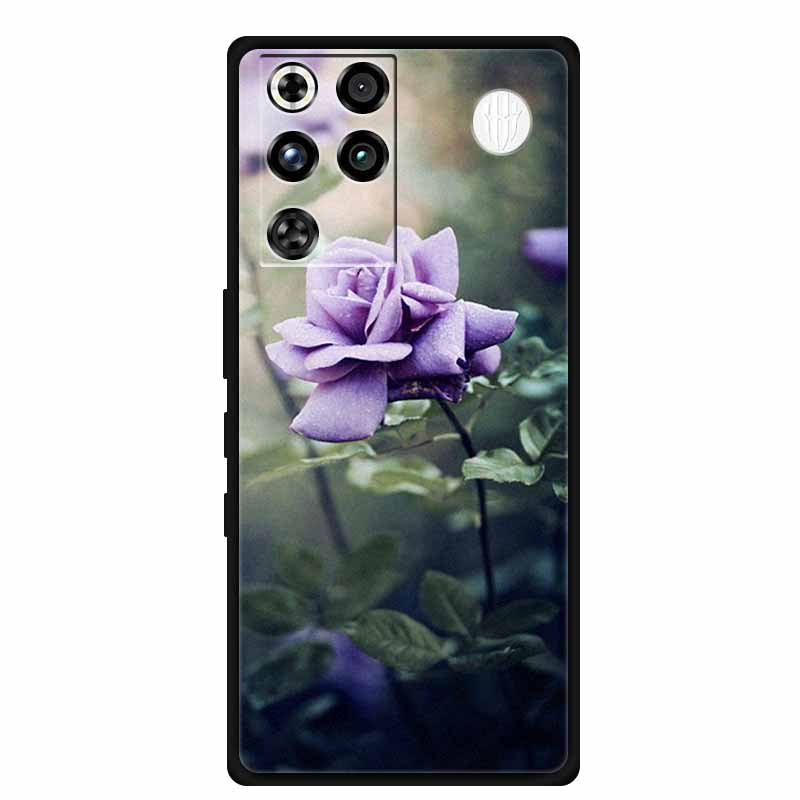 For ZTE Nubia RedMagic 11 Pro 5G Case Black TPU Cool Animal Silicone Back Cover For RedMagic 11 Pro Cases 11Pro Coque Funda Para