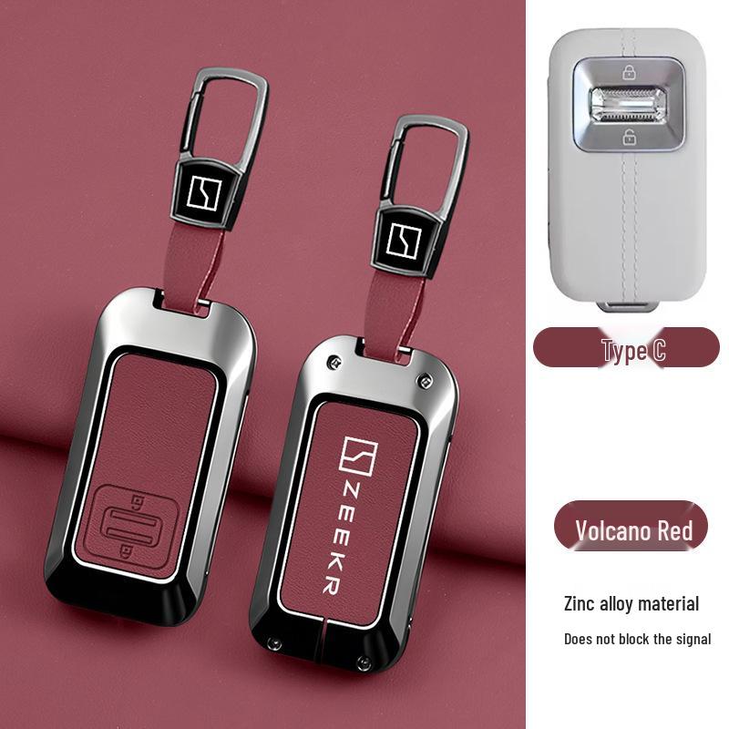 Zeekr 9X Remote Control Metal Key Case for 25/2026 Ultra/Max Models - ZEEKR001 Car Key Shell