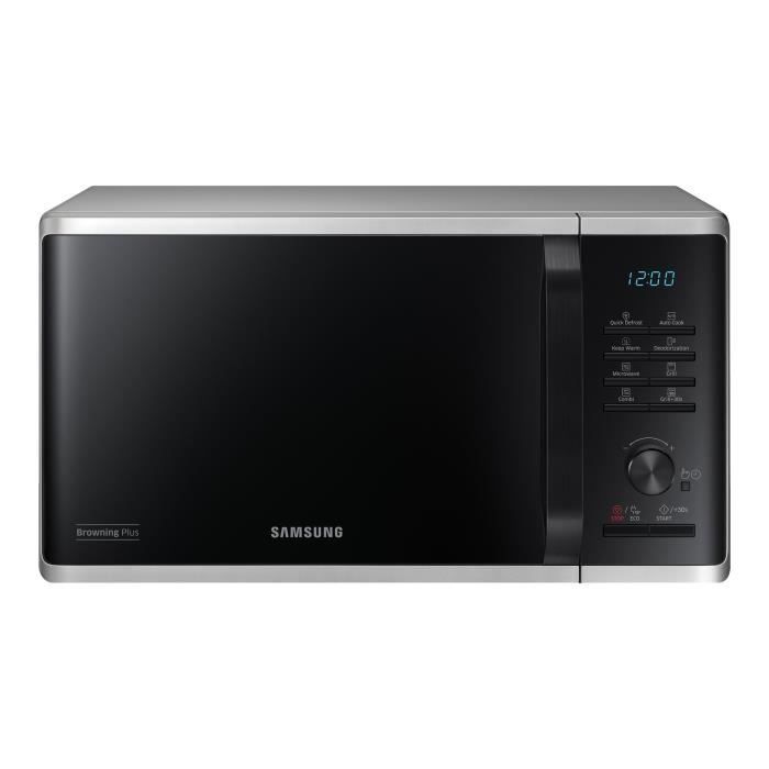 Micro-ondes Grill - Samsung - MG23K3515A - 23 L - 800 W - Noir, Argent