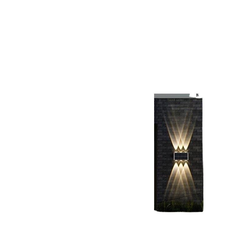 Solar Wall Light for Villa, Courtyard, Garden, Patio, Balcony, Stairway, Hallway, and Decorative Use