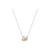 Swarovski Swan Series Pink Gradient Swan Earring Set Necklace Women Jewelry 5215037+5215034