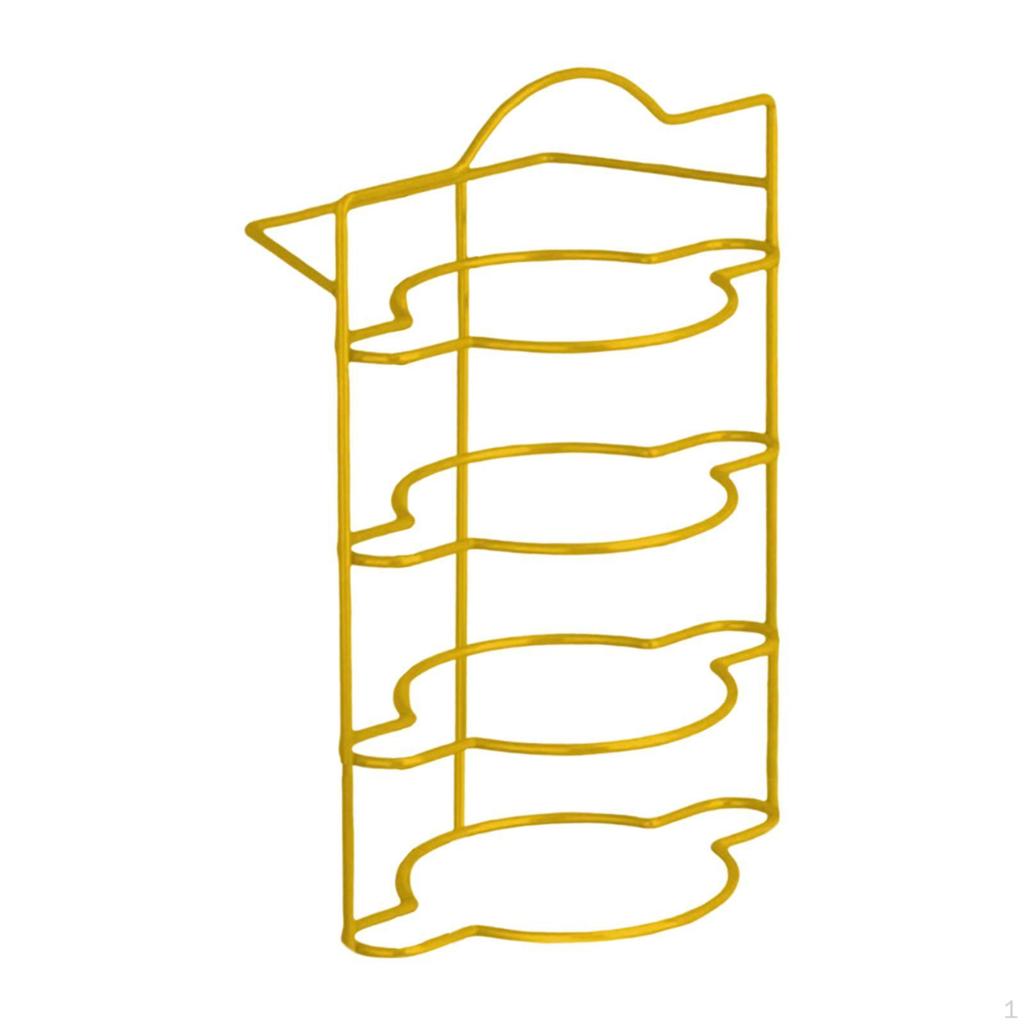 Expandable Countertop Shelves Dish Storage Rack Modern Versatile Iron Heavy Duty Preparation