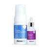 The Derma Co Bye Bye Acne Combo - 3% AHA-BHA Foaming Face Wash (100 Ml) + 2% Salicylic Acid Face Serum (30 Ml)